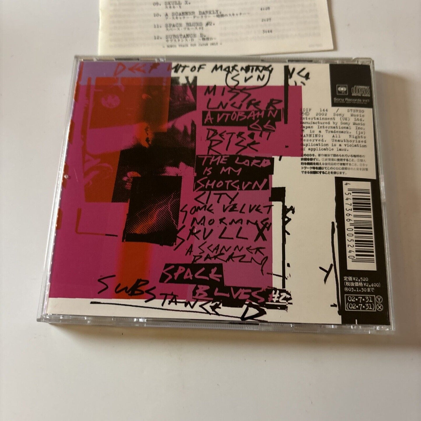 Primal Scream - Evil Heat (CD, 2002) Japan sicp-144