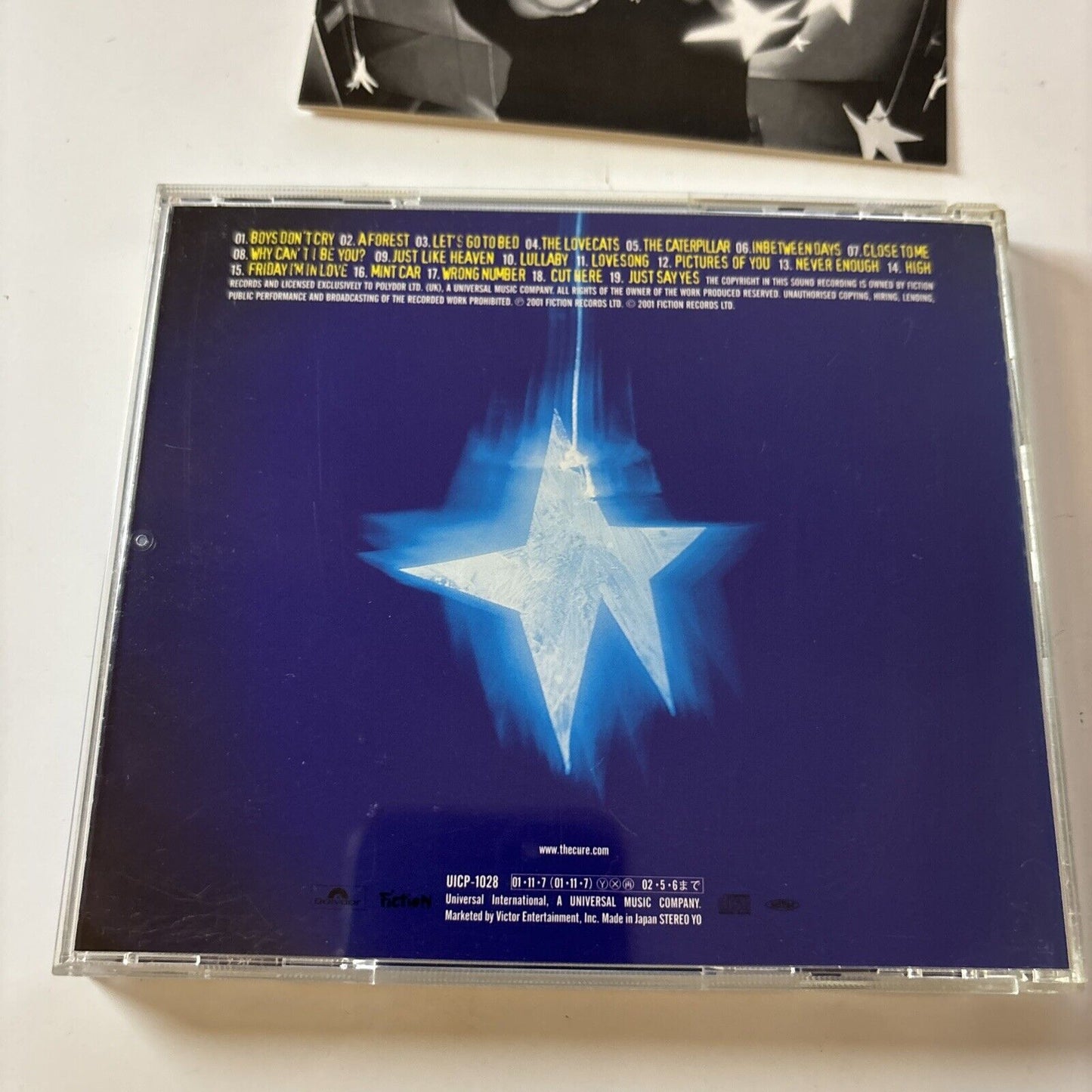 The Cure - Greatest Hits (CD, 2001) Japan UICP-1028