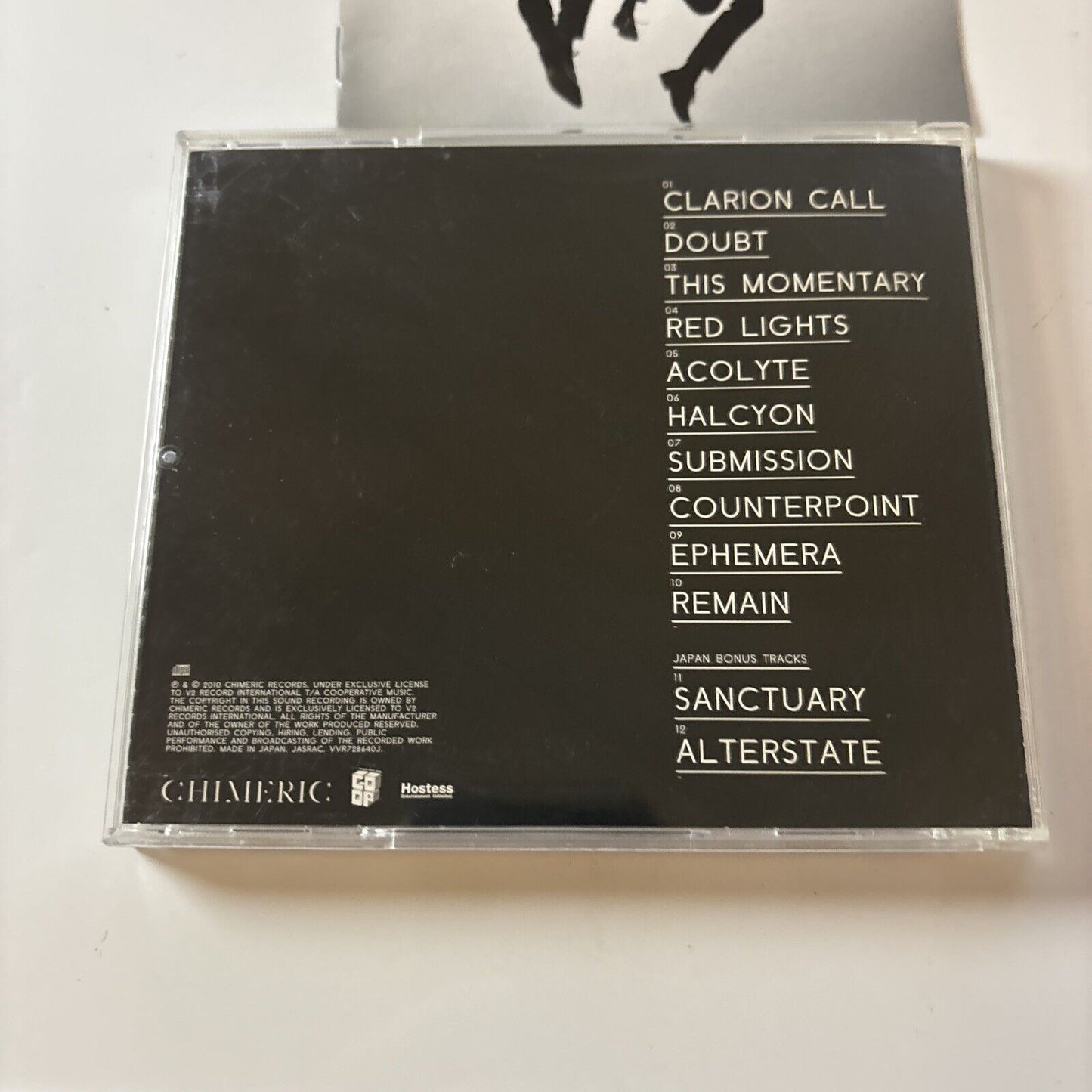 Delphic - Acolyte[Japan Bonus Track]  (CD, 2010) VVR728640J Chimeric Records