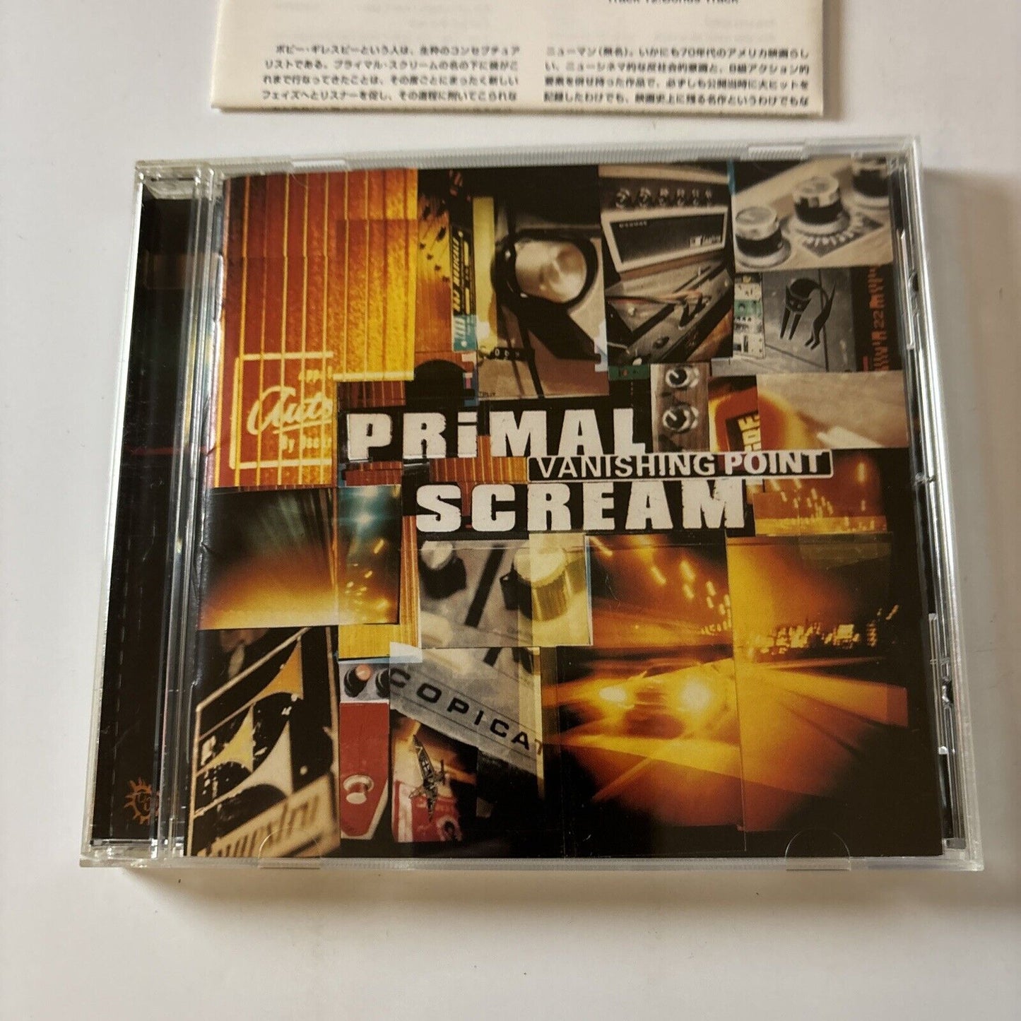 Primal Scream - Vanishing Point [Bonus Japan Track] (CD, 1997) Japan esca-6792