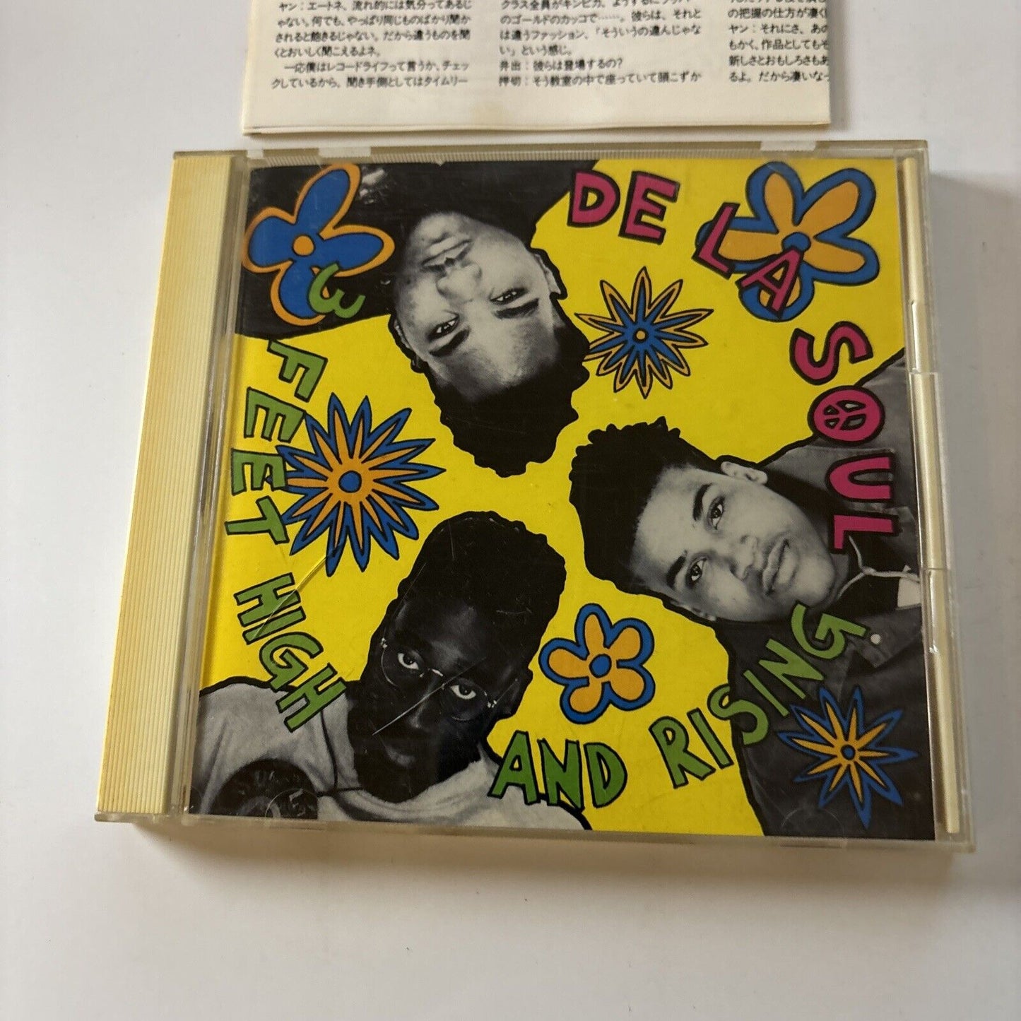 De La Soul - 3 Feet High And Rising (CD, 1989) Japan 25dp-5492 Hip Hop