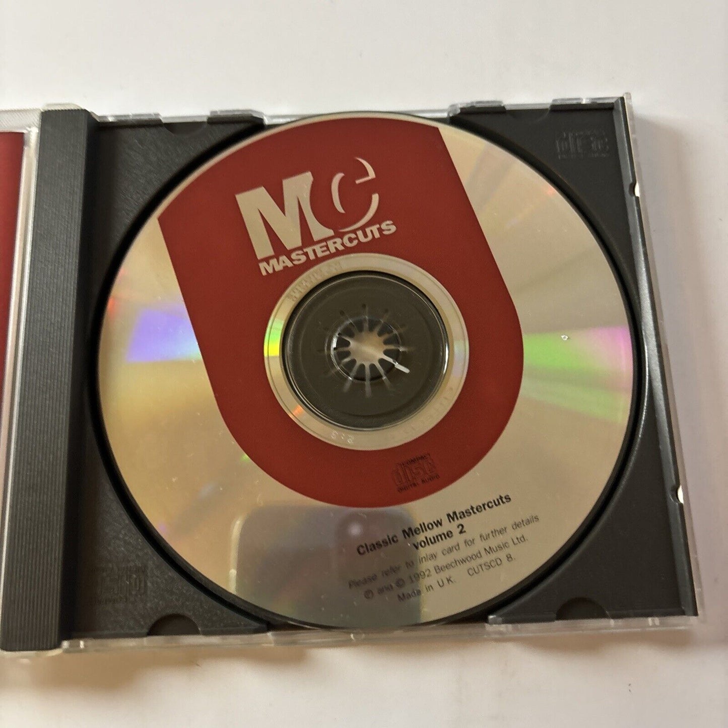 Classic Mellow Mastercuts Volume 2 (CD, 1992) Jazz CUTSCD 8