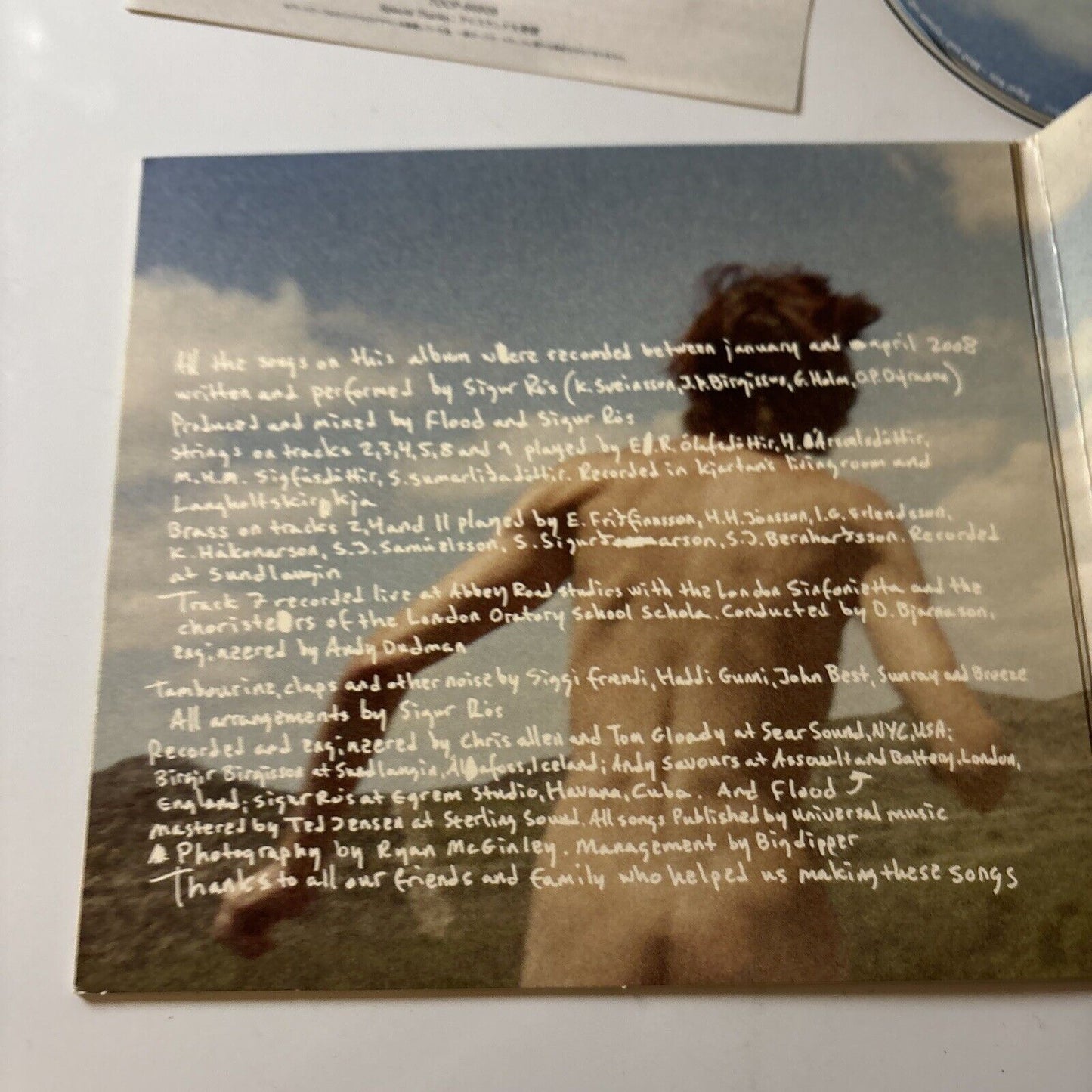 Sigur Rós - Með Suð Í Eyrum Við Spilum Endalaust (CD, 2008) Japan TOCP-66809