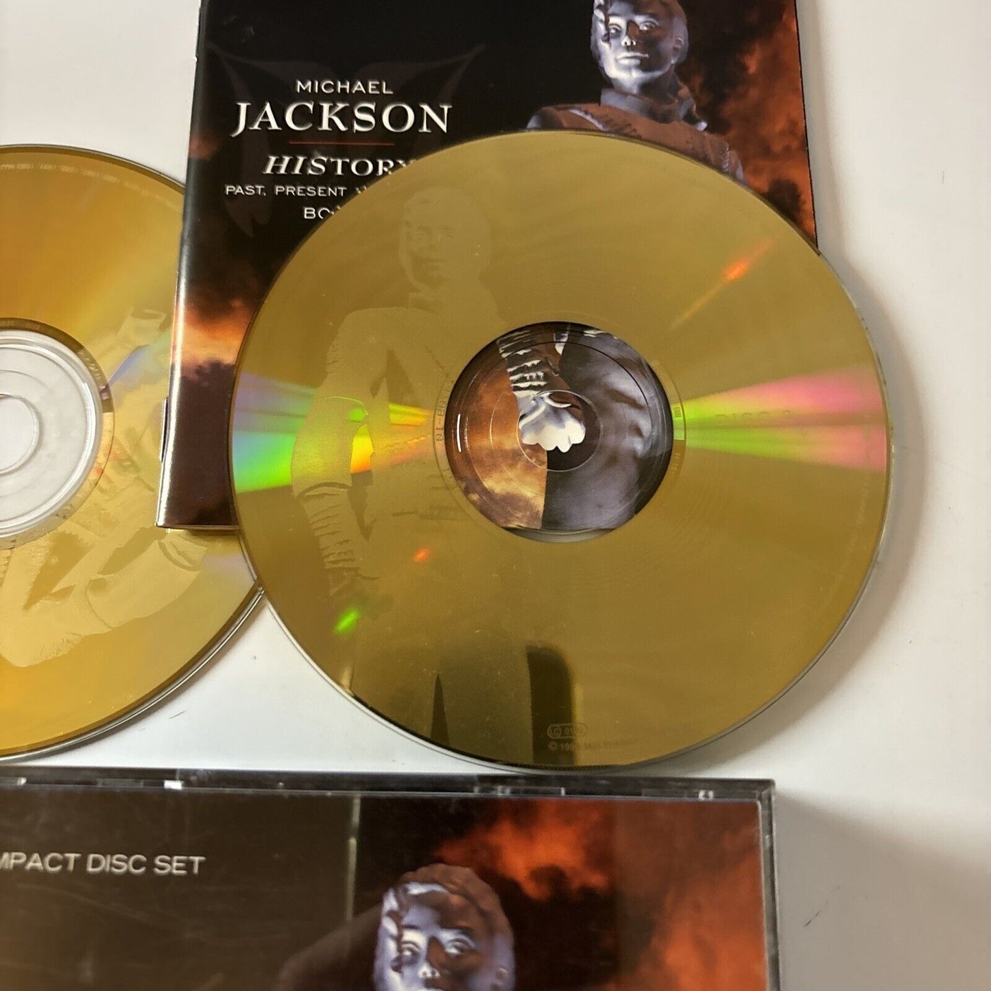 Michael Jackson - HIStory Past, Present And Future Book I (CD, 1995) Gold Disc