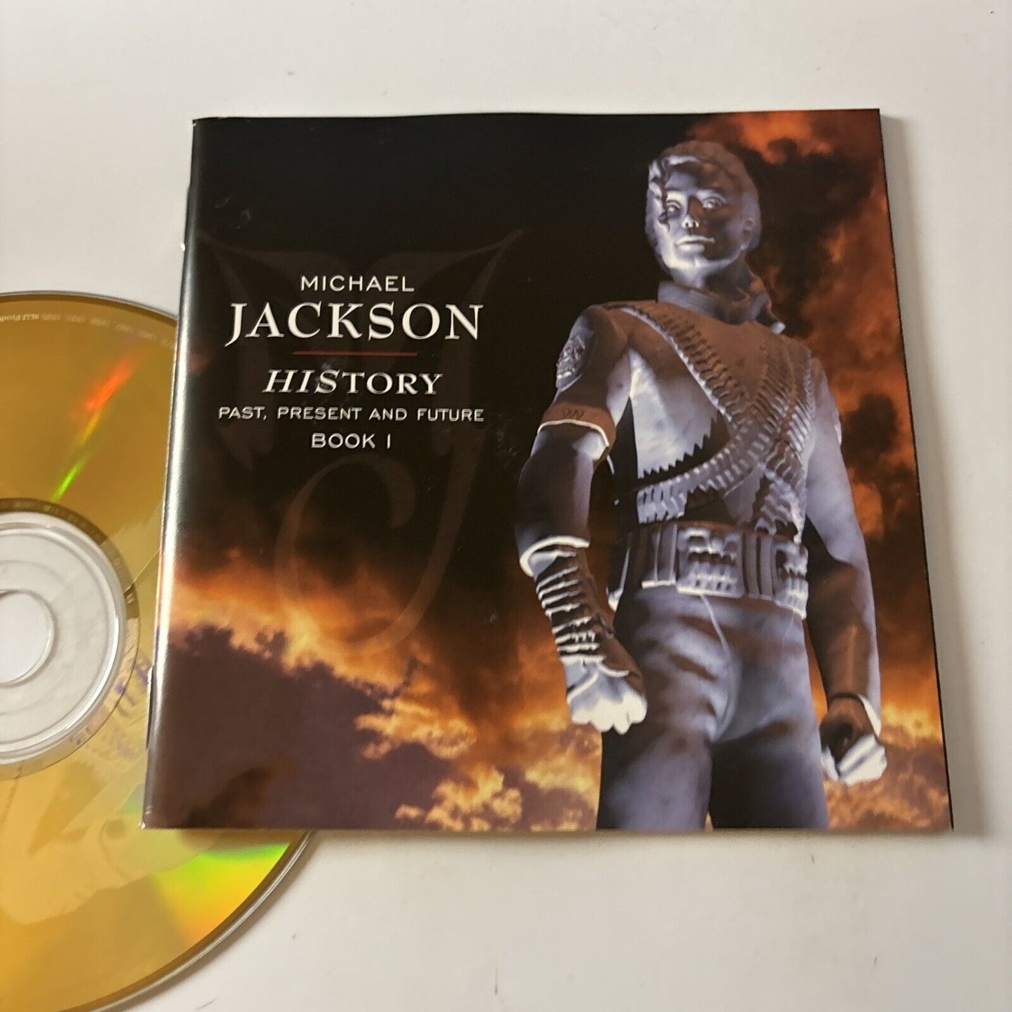 Michael Jackson - HIStory Past, Present And Future Book I (CD, 1995) Gold Disc