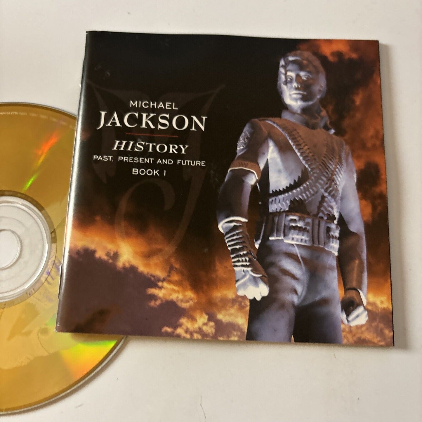 Michael Jackson - HIStory Past, Present And Future Book I (CD, 1995) Gold Disc