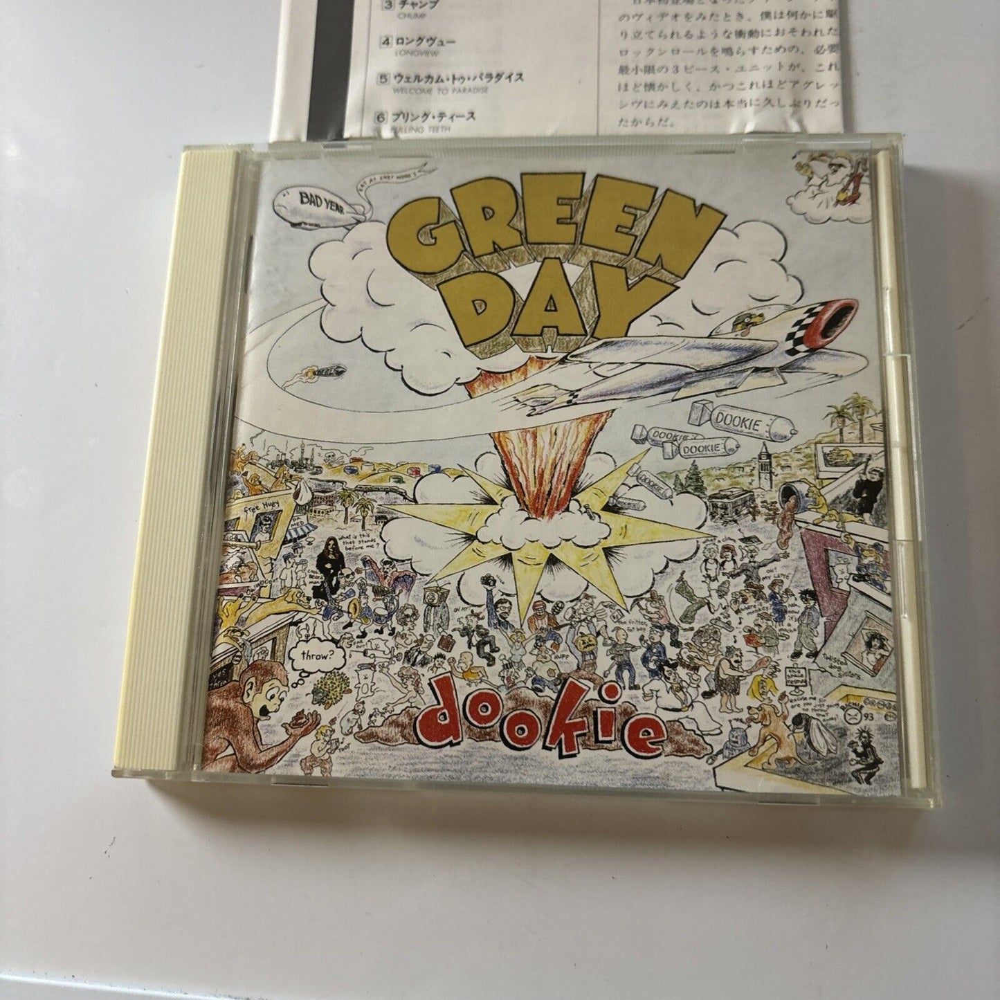 Green Day - Dookie (CD, 1998) Japan WPCR-1796 Reprise Records
