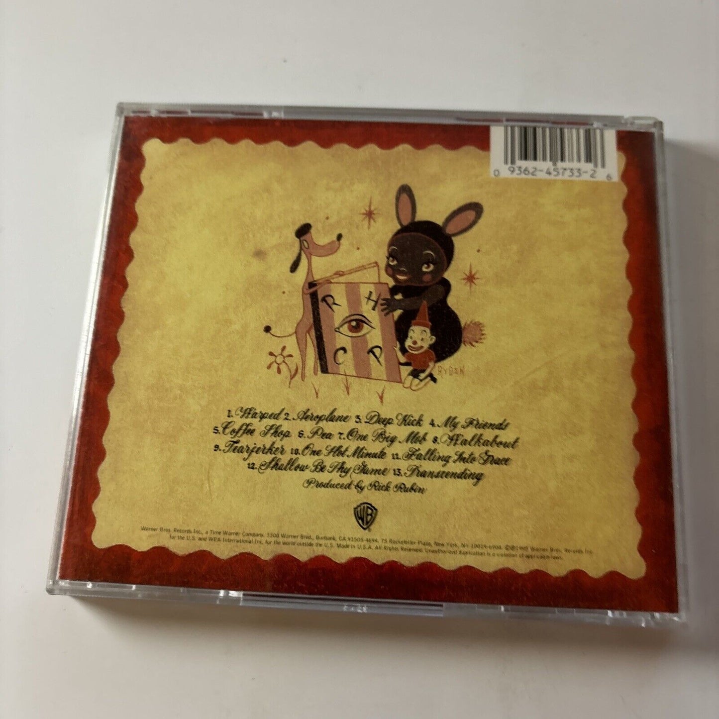 Red Hot Chili Peppers - One Hot Minute (CD, 2003) Warner Bros. Records