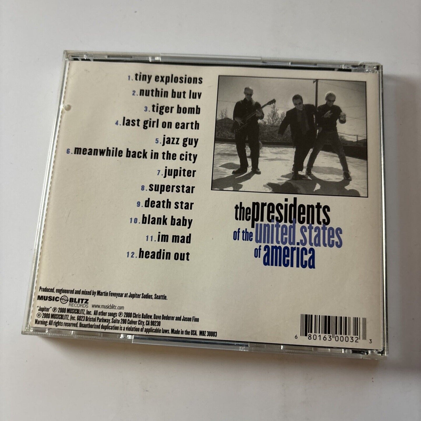 The Presidents Of The United States Of America - Freaked Out And Small (CD, 2000