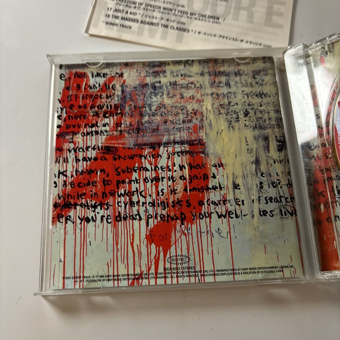 Manic Street Preachers - Know Your Enemy (CD, 2001) Japan ESCA-8283