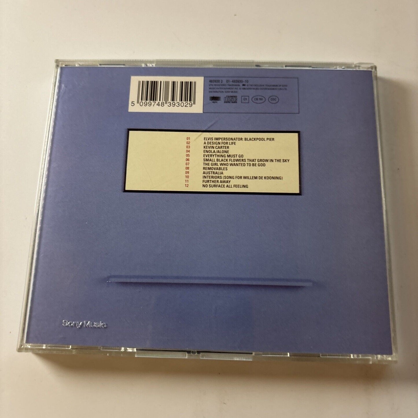 Manic Street Preachers - Everything Must Go (CD, 1996) UK & 483930 2