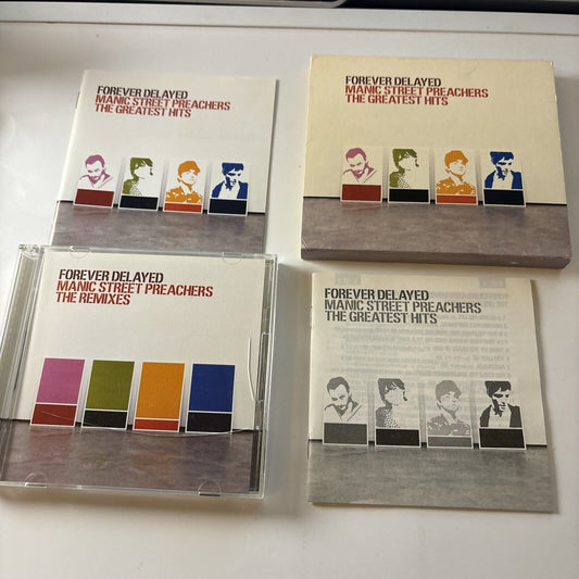 Manic Street Preachers - Forever Delayed (CD, 2002) Japan EICP-162-3