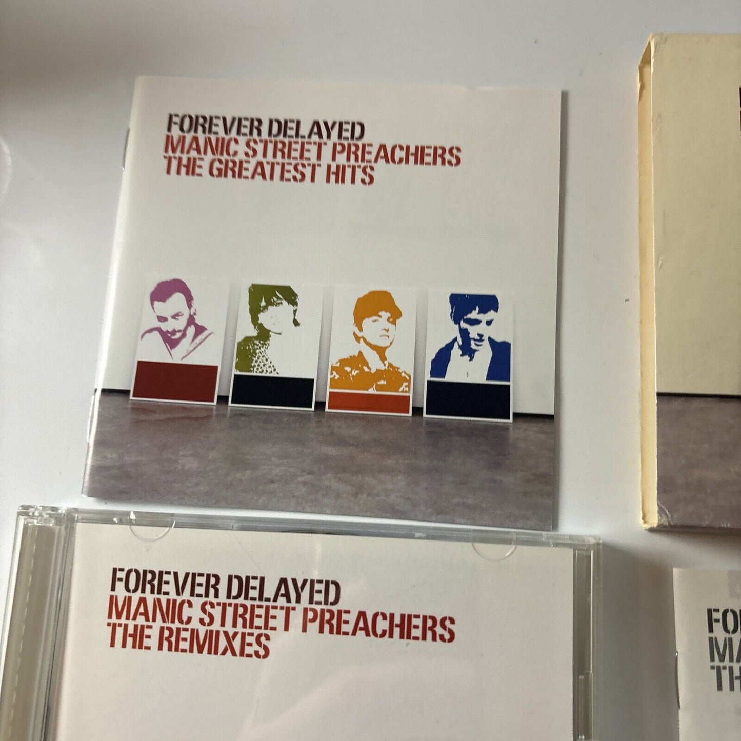 Manic Street Preachers - Forever Delayed (CD, 2002) Japan EICP-162-3