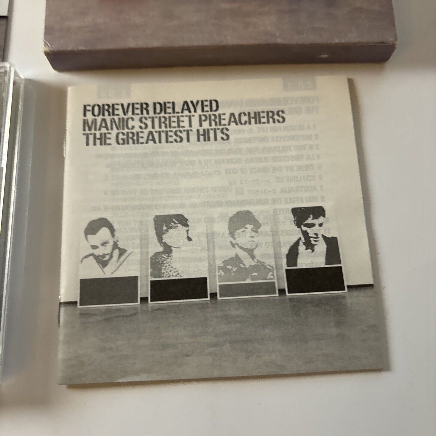 Manic Street Preachers - Forever Delayed (CD, 2002) Japan EICP-162-3