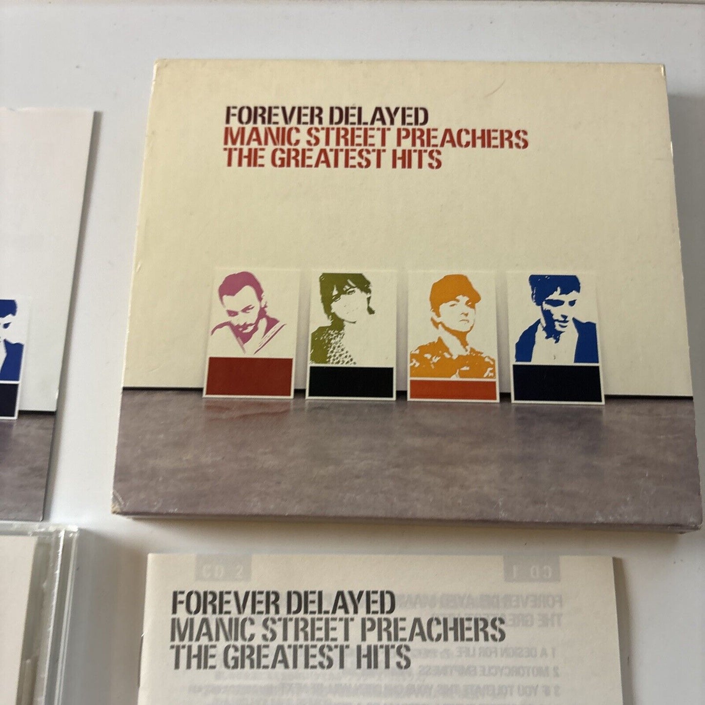 Manic Street Preachers - Forever Delayed (CD, 2002) Japan EICP-162-3