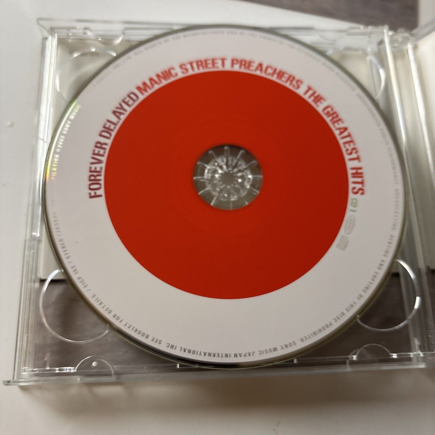 Manic Street Preachers - Forever Delayed (CD, 2002) Japan EICP-162-3