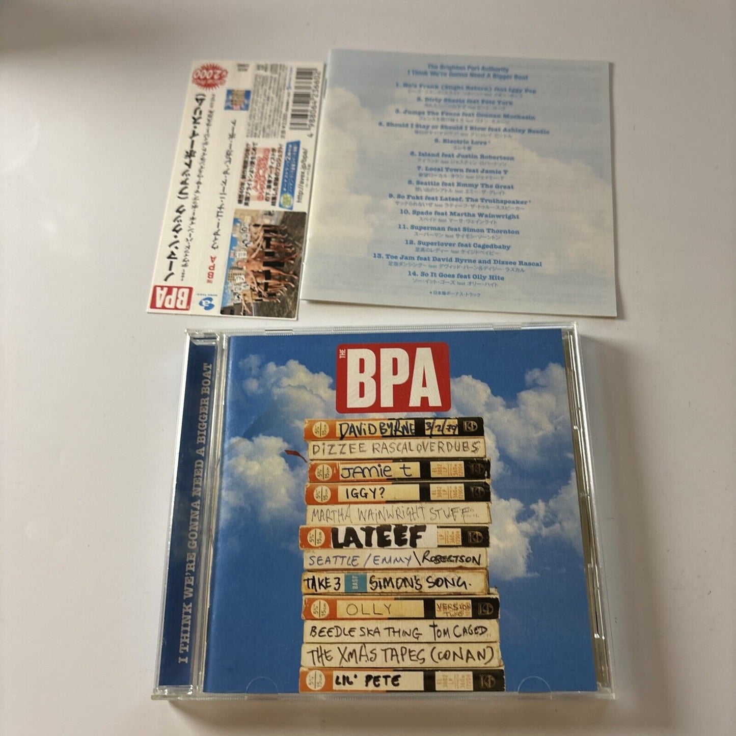 The BPA - I Think We're Gonna Need A Bigger Boat (CD, 2009) Japan AVCD-23660 Obi
