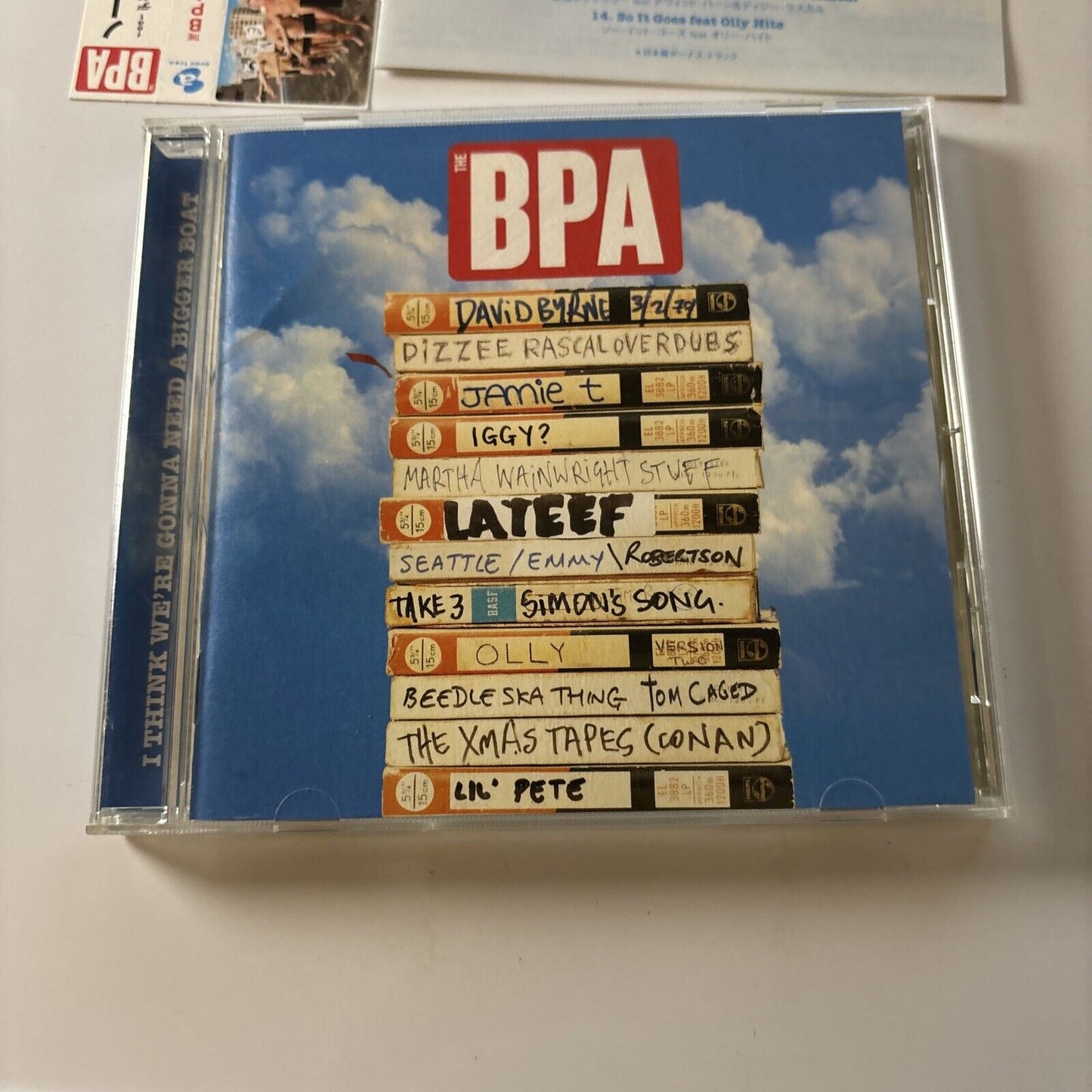 The BPA - I Think We're Gonna Need A Bigger Boat (CD, 2009) Japan AVCD-23660 Obi