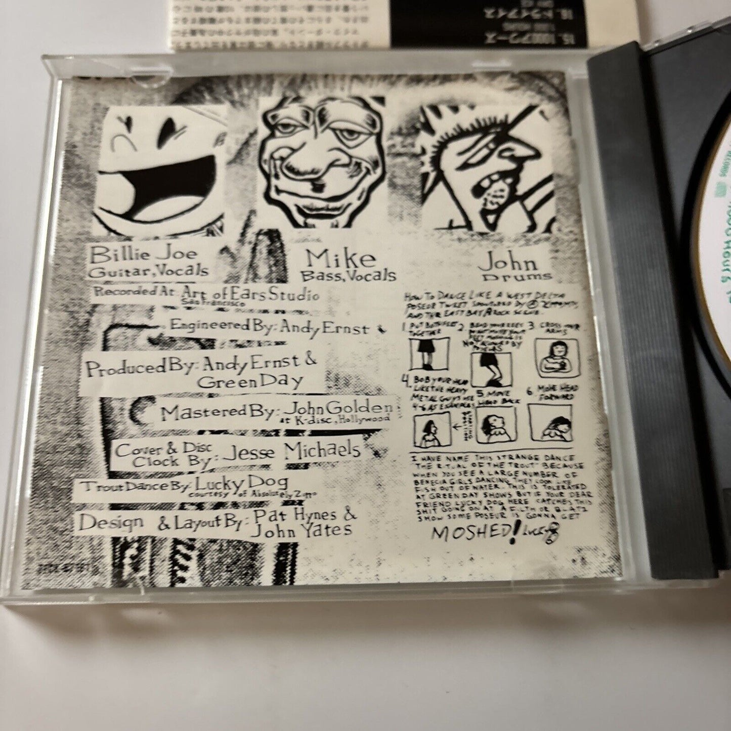 Green Day - 1039 Smoothed Out Slappy Hours (CD, 1998) Japan TFCK-87161