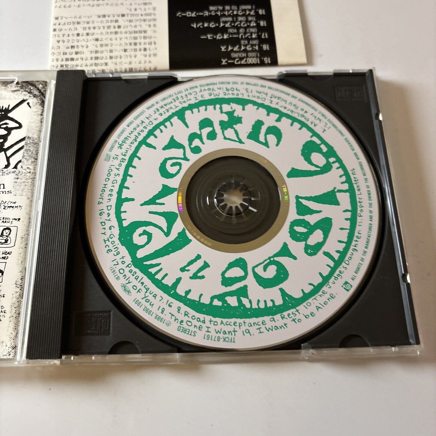 Green Day - 1039 Smoothed Out Slappy Hours (CD, 1998) Japan TFCK-87161