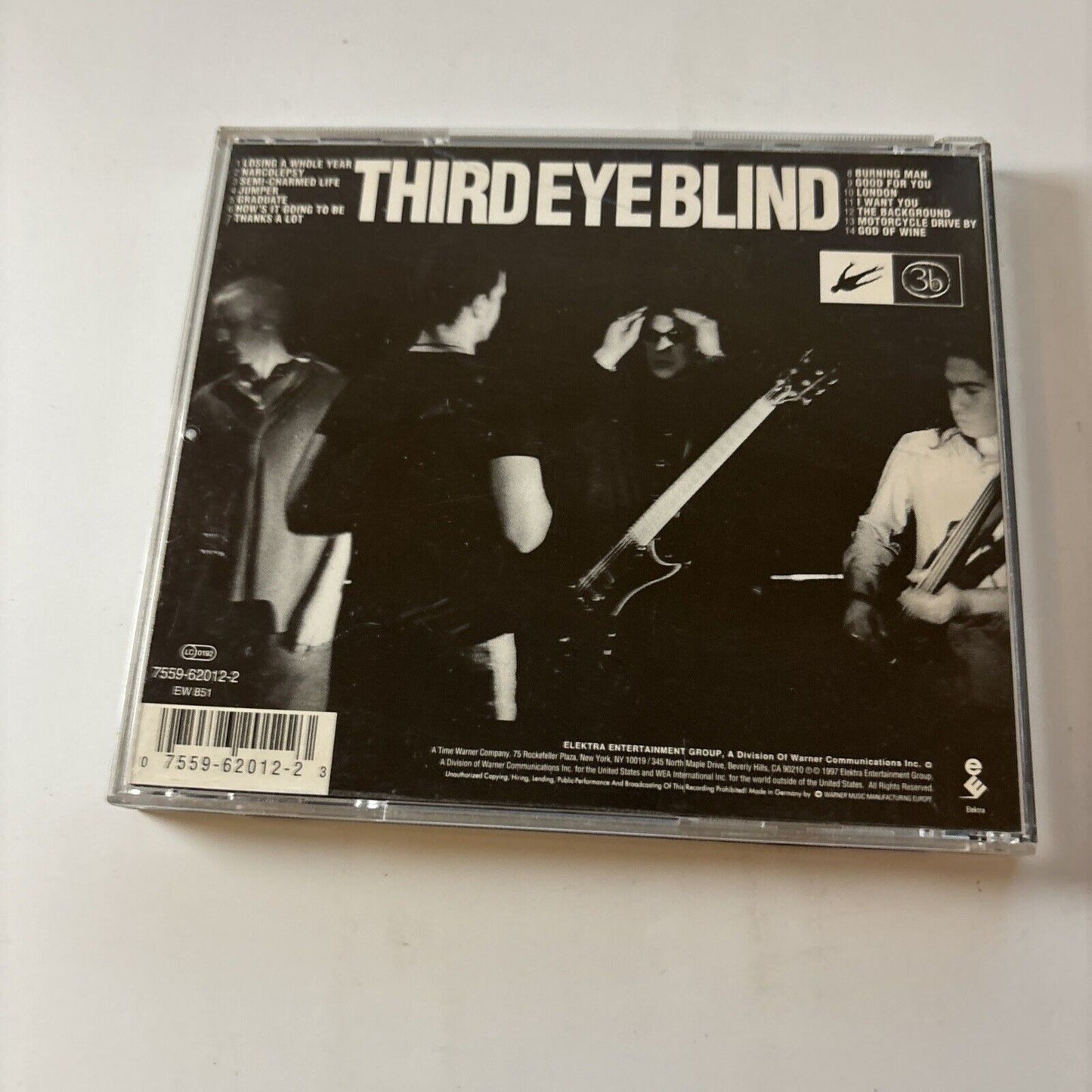 Third Eye Blind - Third Eye Blind (CD, 1997) USA & Elektra 368499