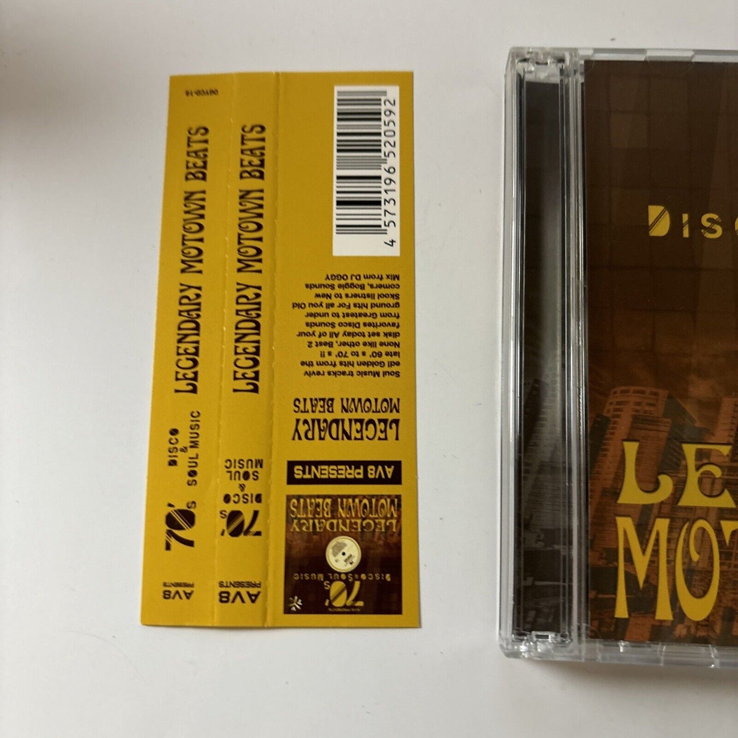 Legendary Motown Beats (HDCD, CD, 2-Disc) Japan Obi OGYCD-16 Disco & Soul