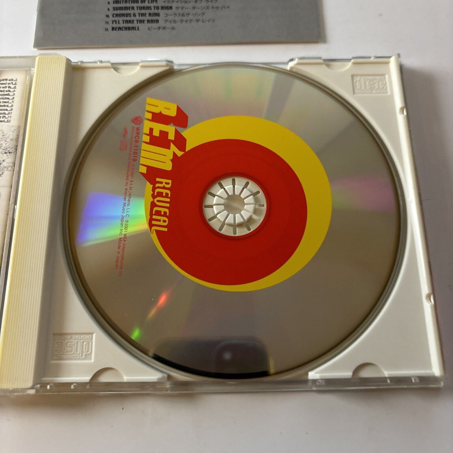 R.E.M. - Reveal (CD, 2001) Japan wpcr-11010