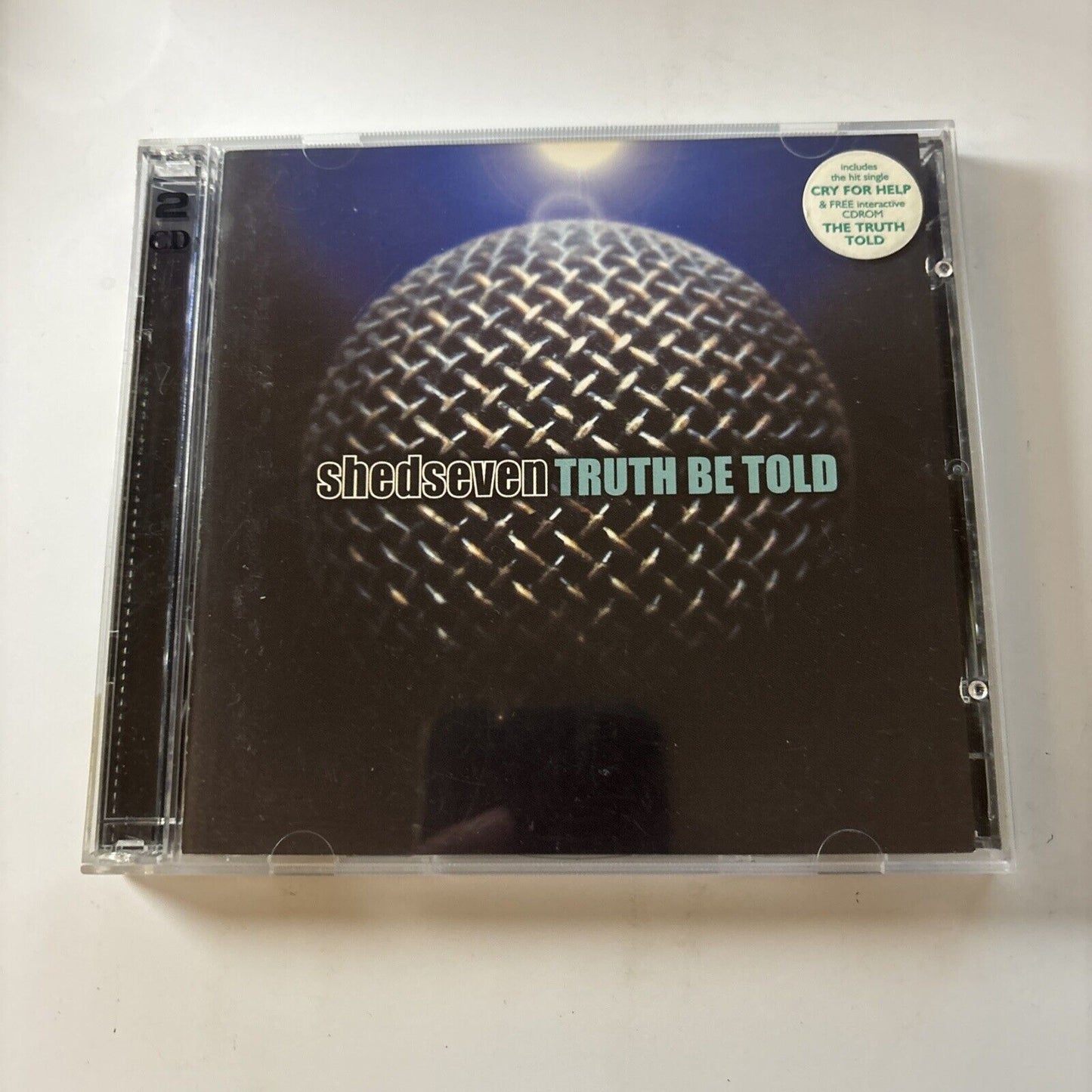 Shed Seven - Truth Be Told (CD + CDROM, 2001, 2-Disc) UK & ARTFULCD38
