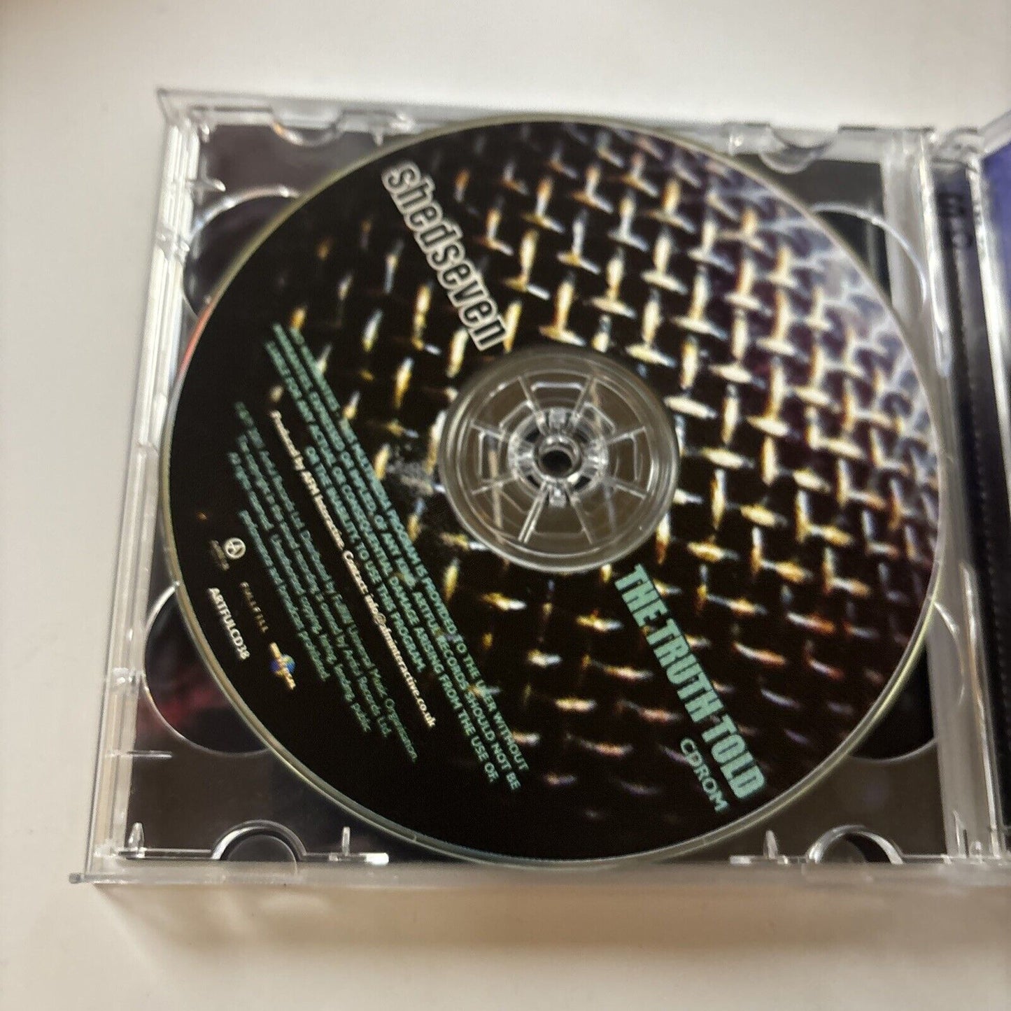 Shed Seven - Truth Be Told (CD + CDROM, 2001, 2-Disc) UK & ARTFULCD38
