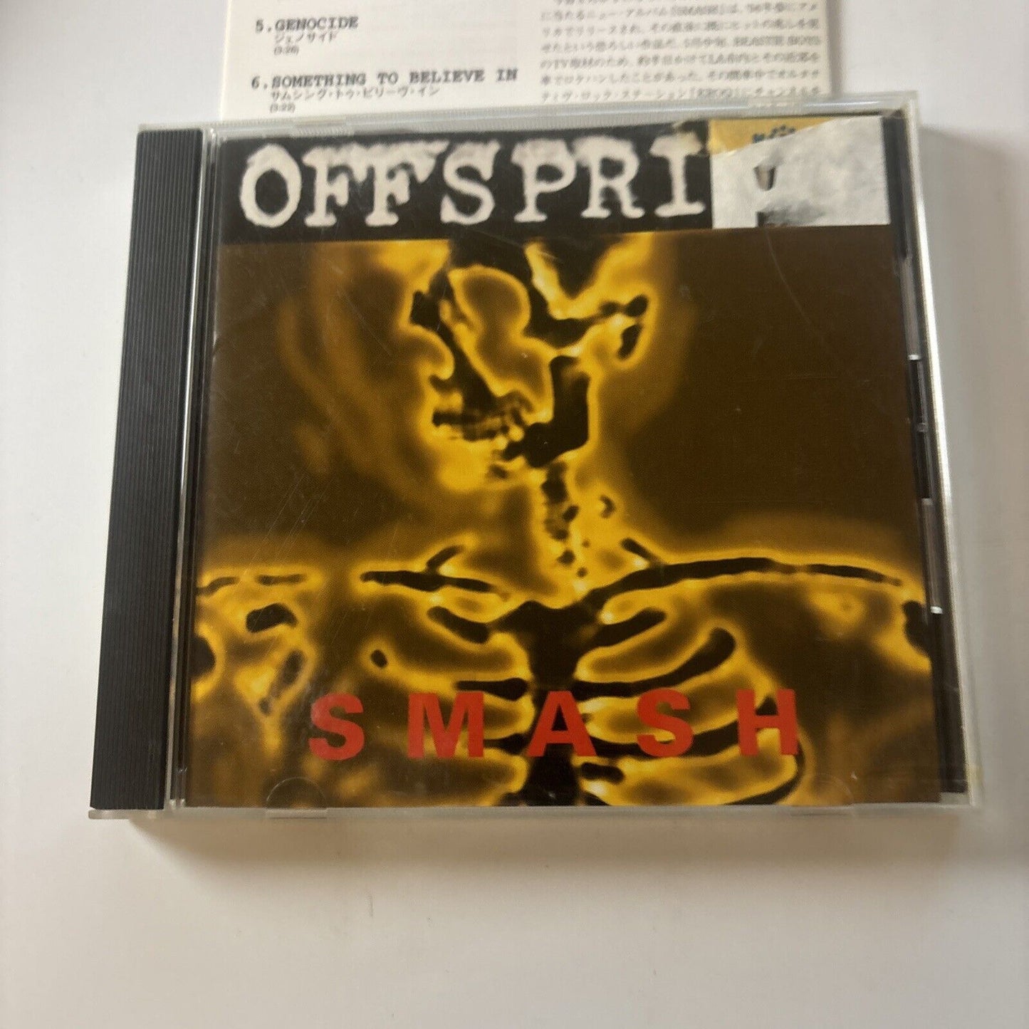 Offspring - Smash (CD, 1994) Japan esca-6075 Rock