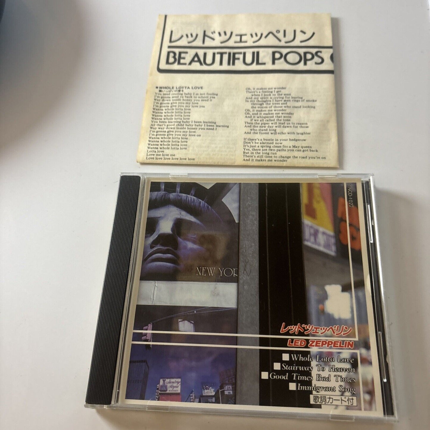 Led Zeppelin - Led Zeppelin (CD, 1969) Japan tncd-1022