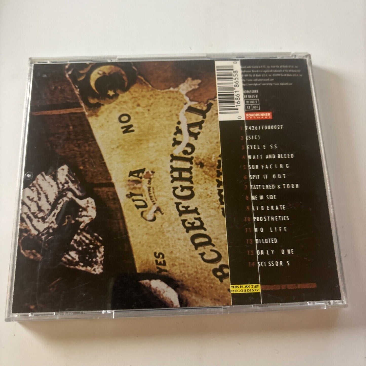 Slipknot - Slipknot (CD, 1999) Roadrunner Records RR 8655-8