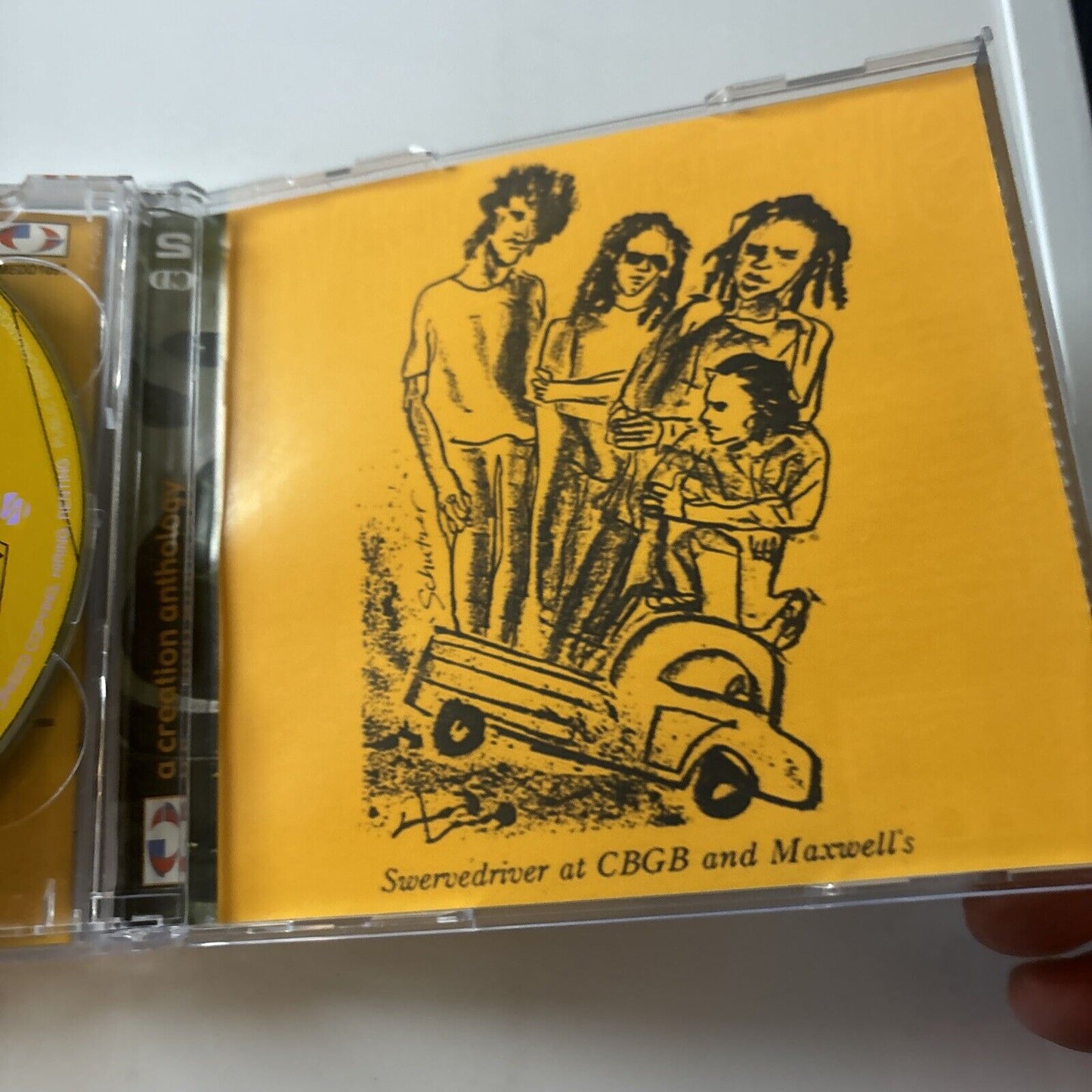 Swervedriver - Juggernaut Rides '89-'98 (CD, 1998) UK Castle Music cmedd1091