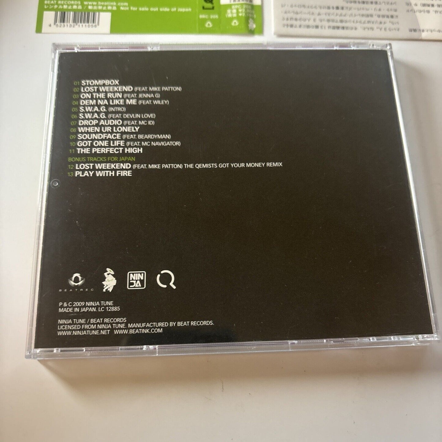 The Qemists - Join The Q (CD, 2009) Japan Beat Records brc-205 Obi