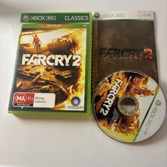 Far Cry 2 Xbox 360 PAL  Manual