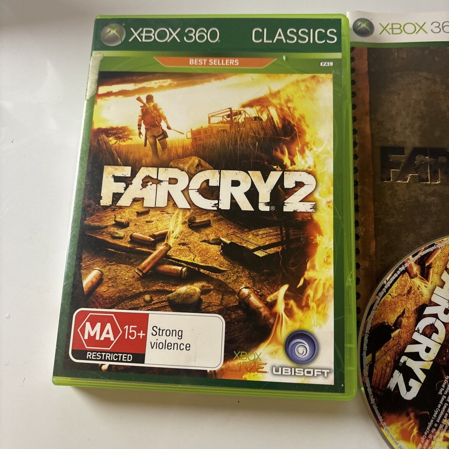 Far Cry 2 Xbox 360 PAL  Manual