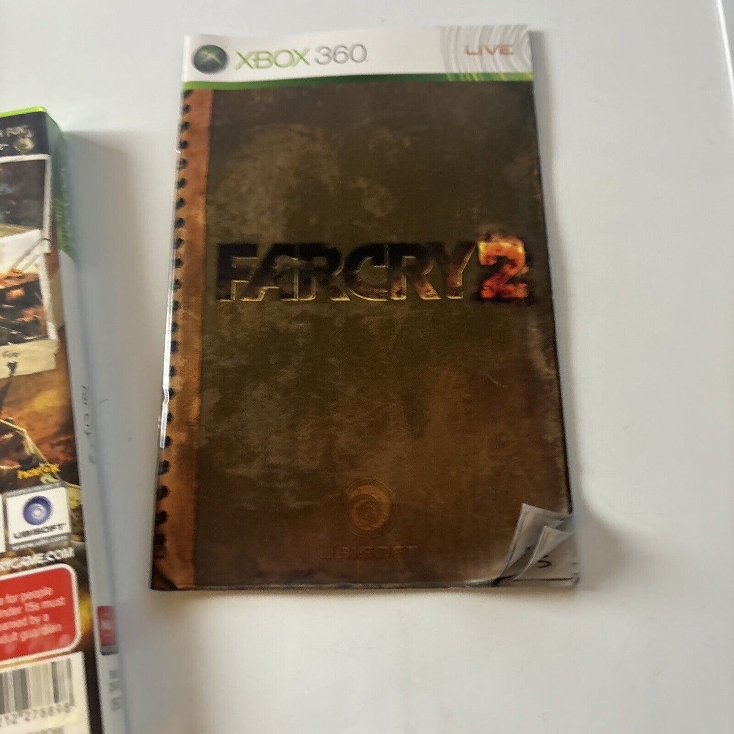 Far Cry 2 Xbox 360 PAL  Manual