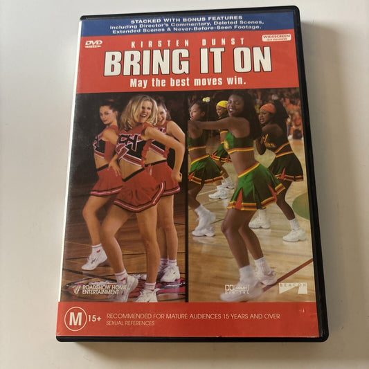 Bring It on (DVD, 2000) Kirsten Dunst, Brandi Williams NEW Region 4
