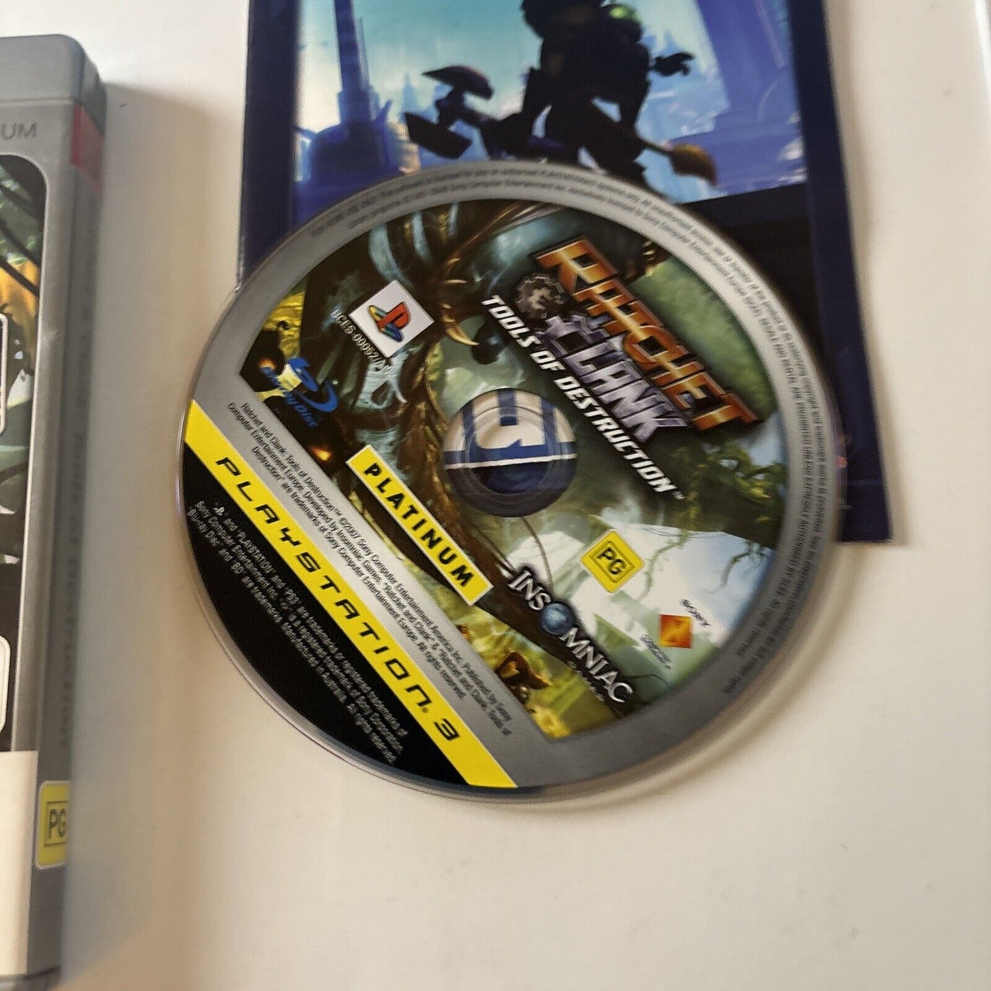 Ratchet & Clank Tools of Destruction - Platinum Sony PlayStation 3 Manual