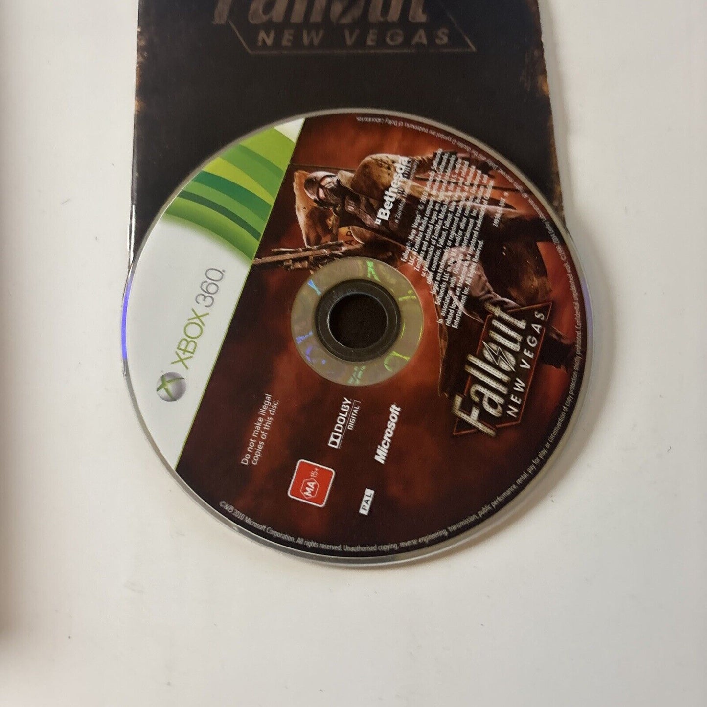 Fallout New Vegas Xbox 360 Complete with Manual PAL