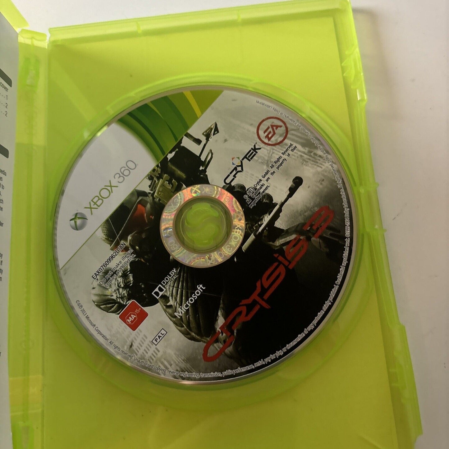Crysis 3 - Hunter Edition (Microsoft Xbox 360, 2013) PAL