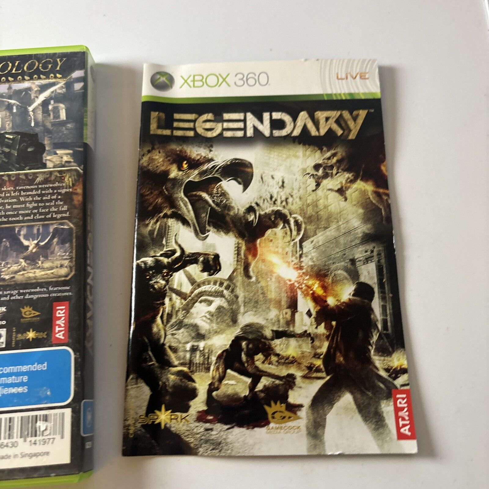 Legendary Microsoft Xbox 360 Game Complete With Manual PAL – Retro Unit