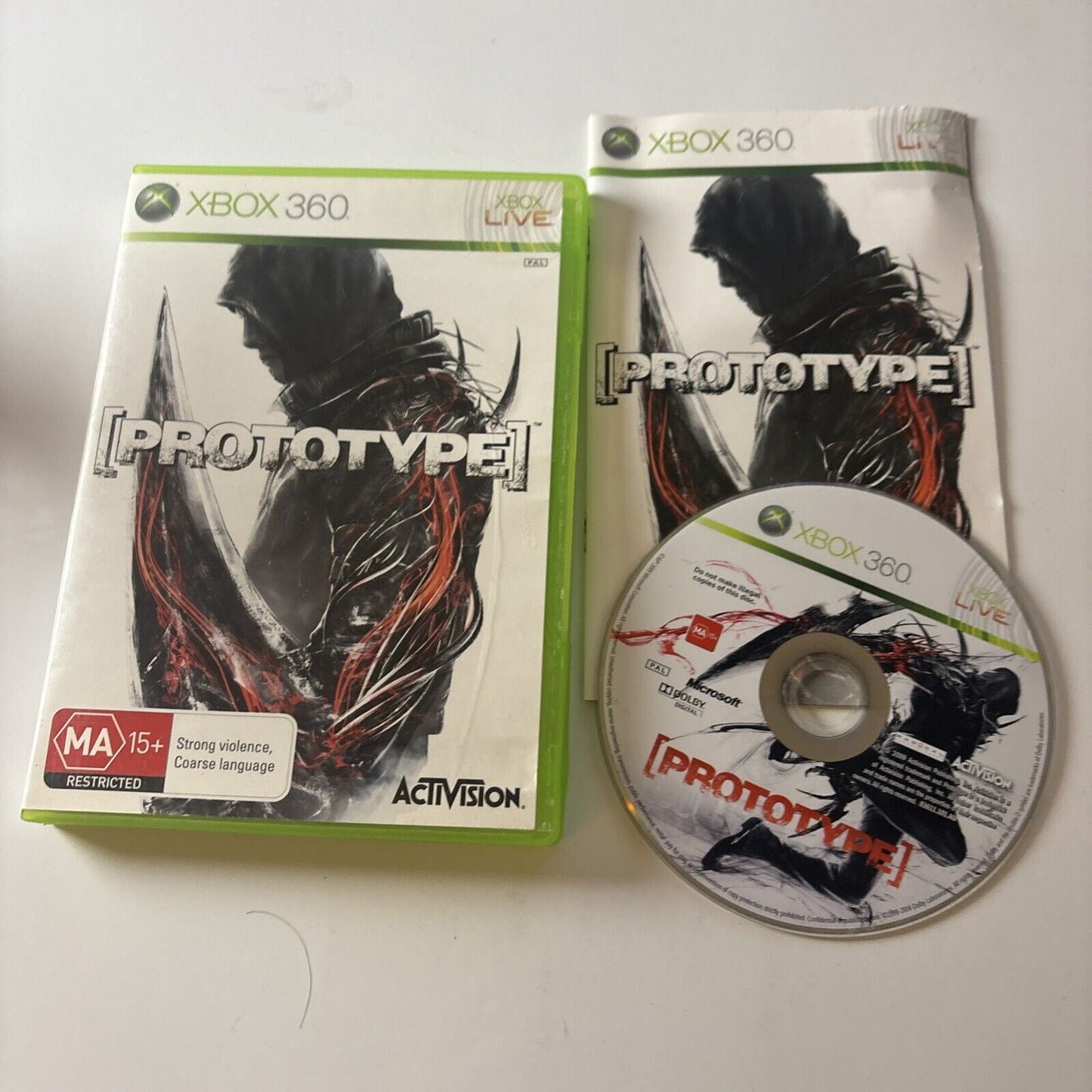 Prototype Xbox 360 PAL Complete With Manual PAL