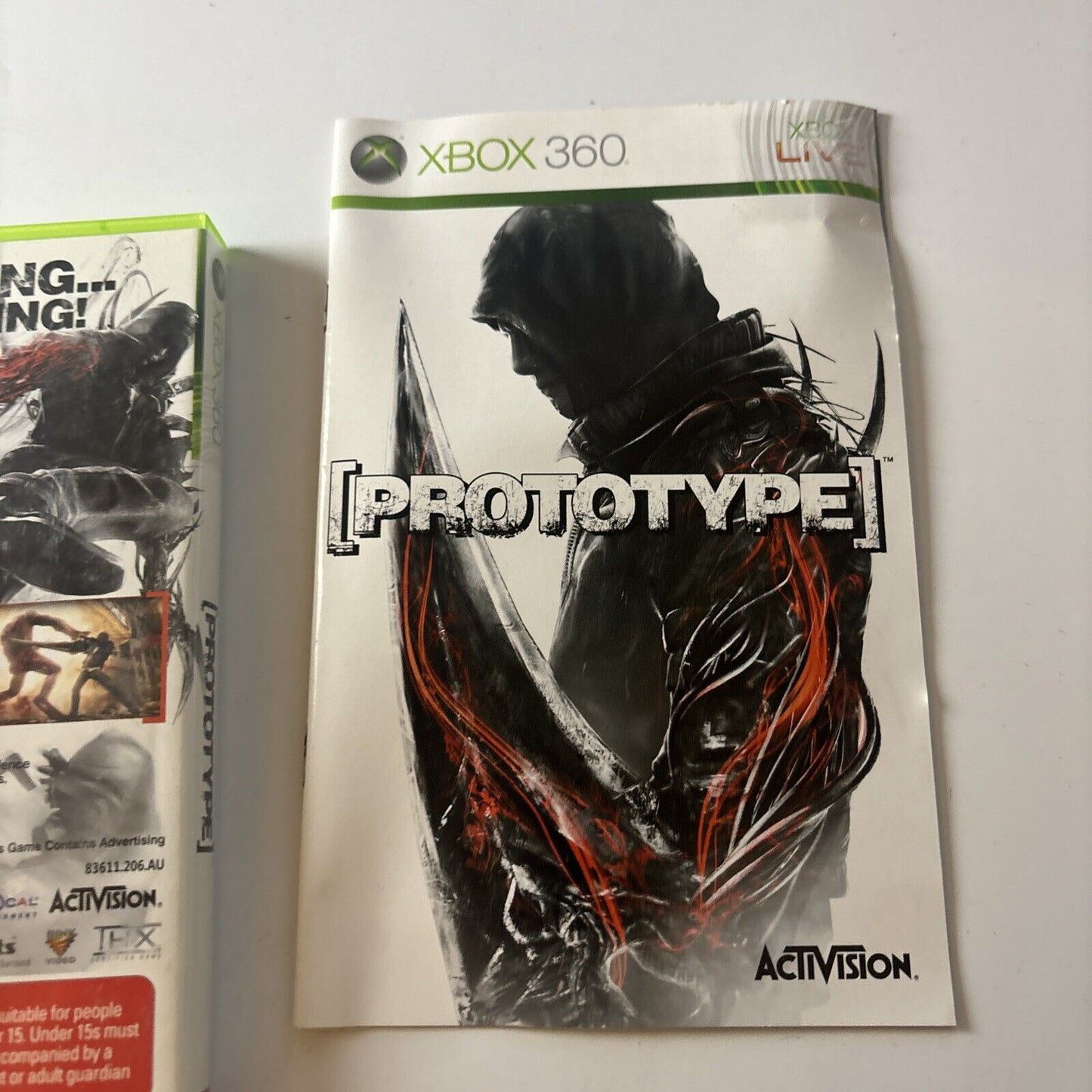Prototype Xbox 360 PAL Complete With Manual PAL