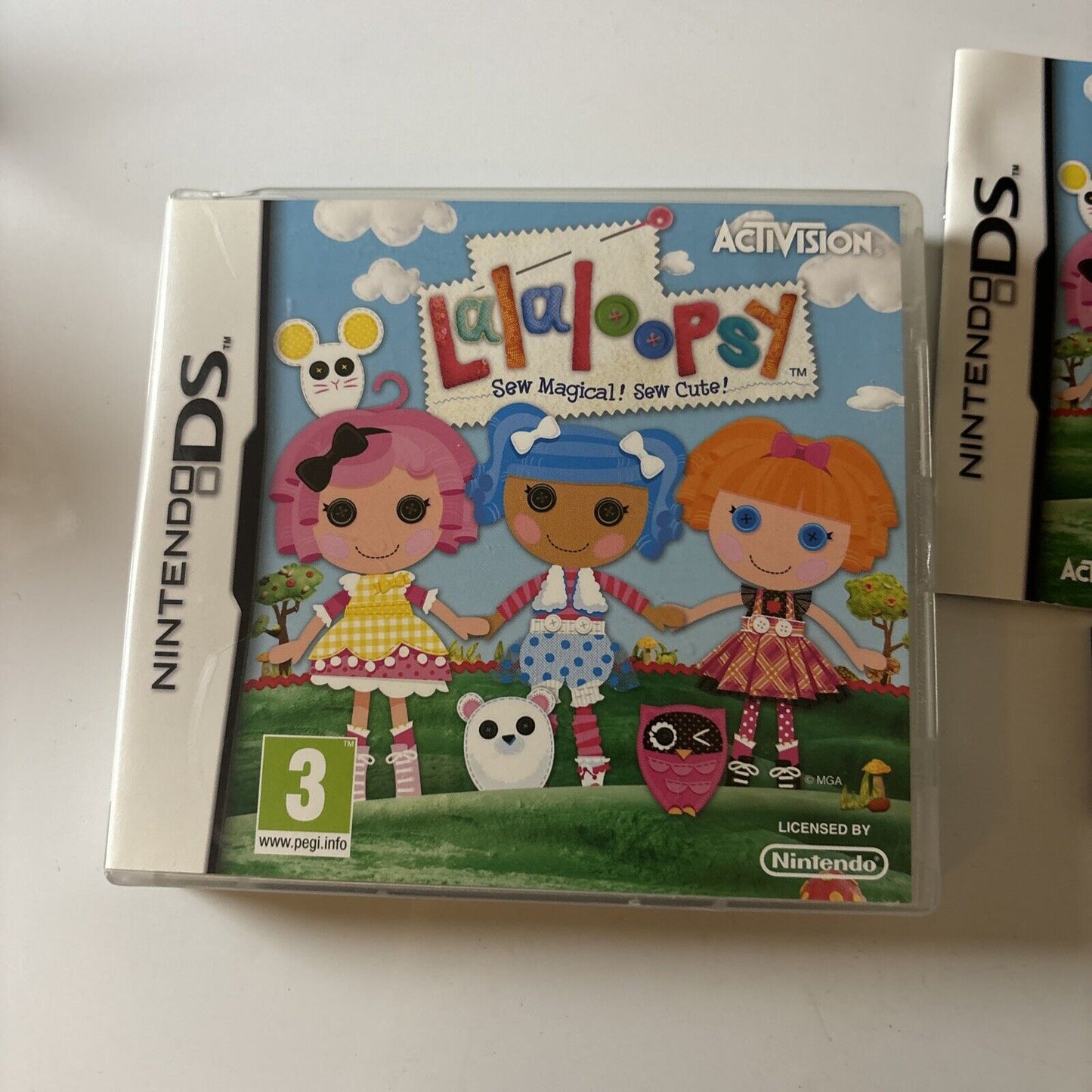 Lalaloopsy Sew Magical! Sew Cute! Nintendo DS With Manual