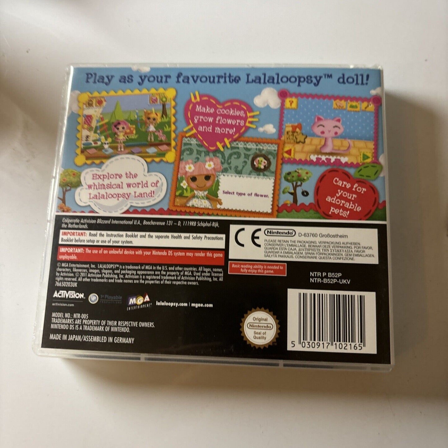 Lalaloopsy Sew Magical! Sew Cute! Nintendo DS With Manual