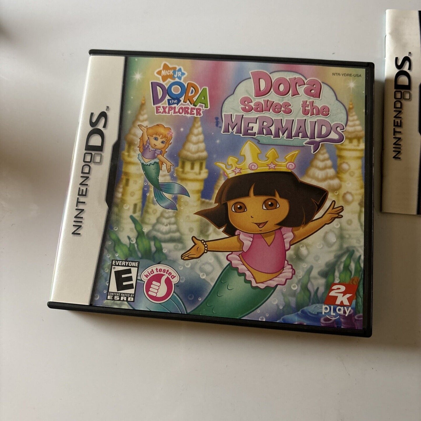 Dora the Explorer Saves the Mermaids Nintendo DS Manual