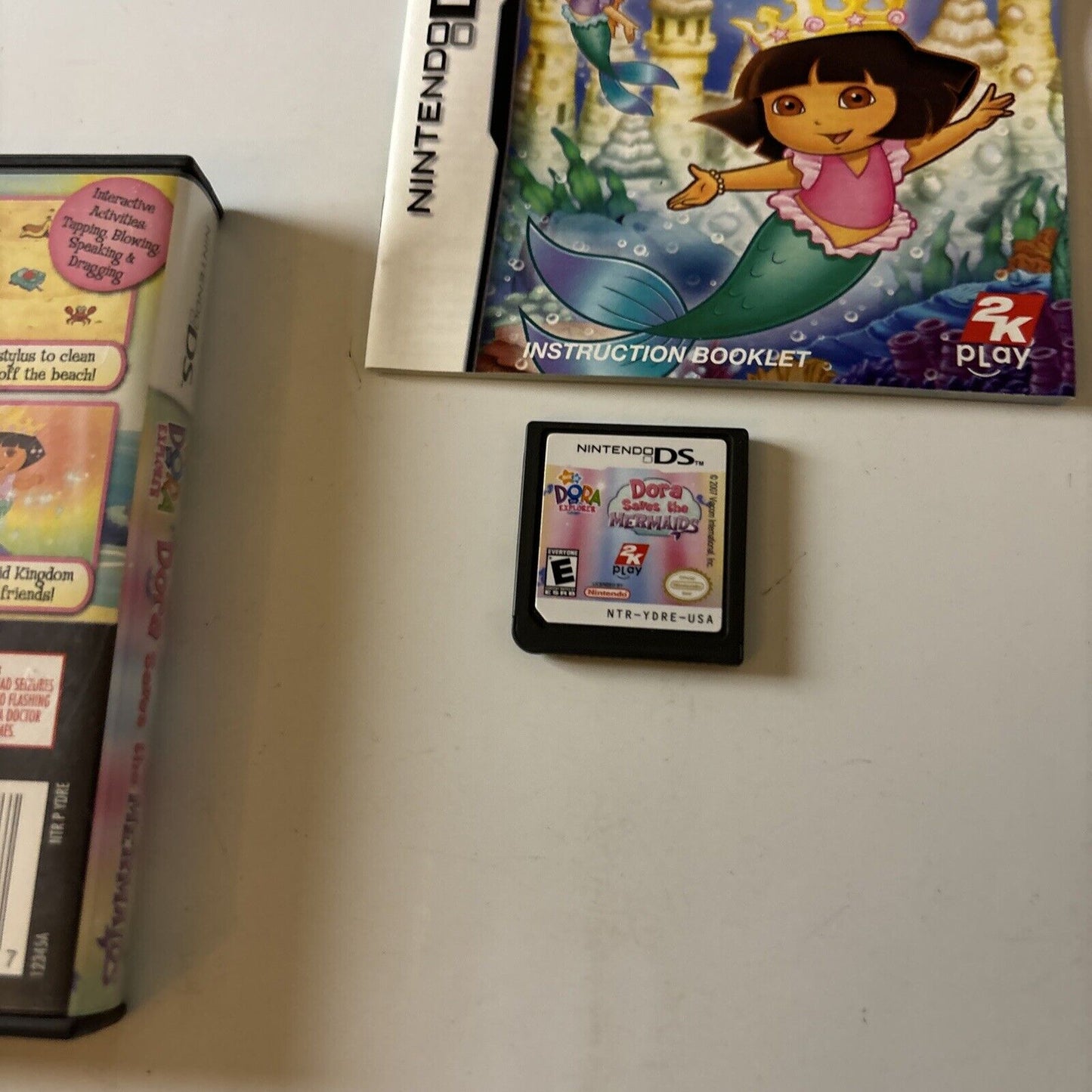 Dora the Explorer Saves the Mermaids Nintendo DS Manual