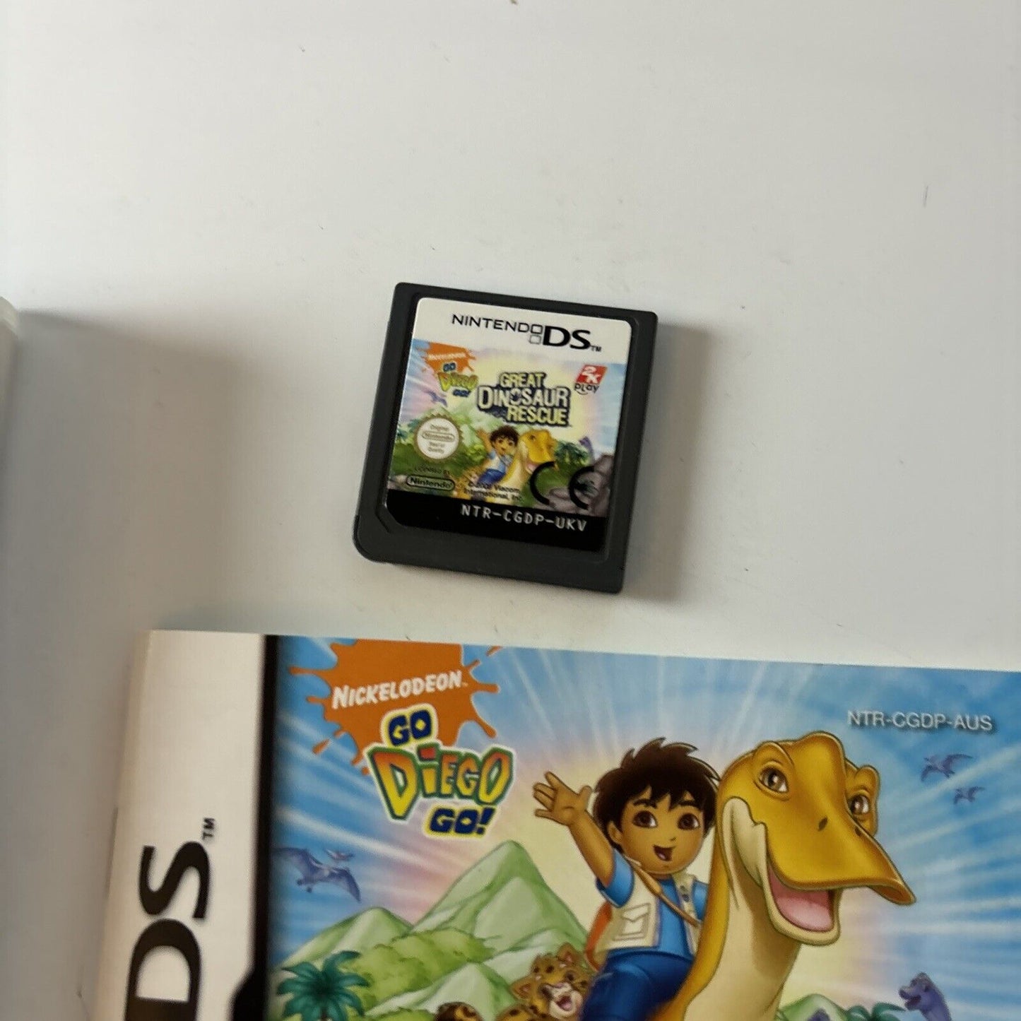 Go Diego Go! Great Dinosaur Rescue Nintendo DS Manual
