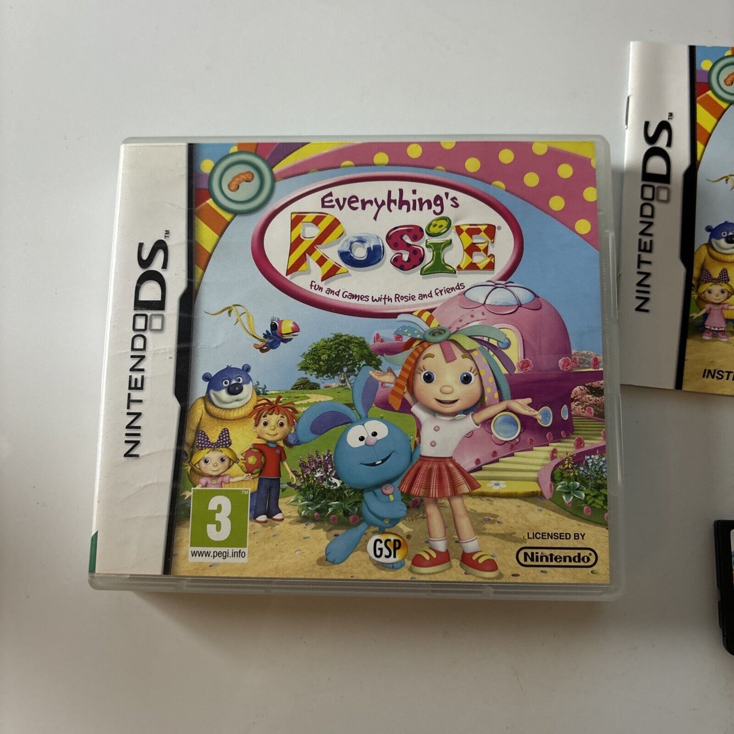 Everything's Rosie Nintendo DS Manual